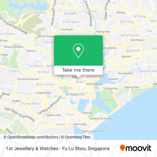 1st Jewellery & Watches - Fu Lu Shou map