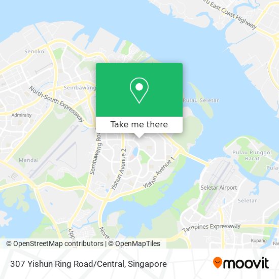 307 Yishun Ring Road/Central地图