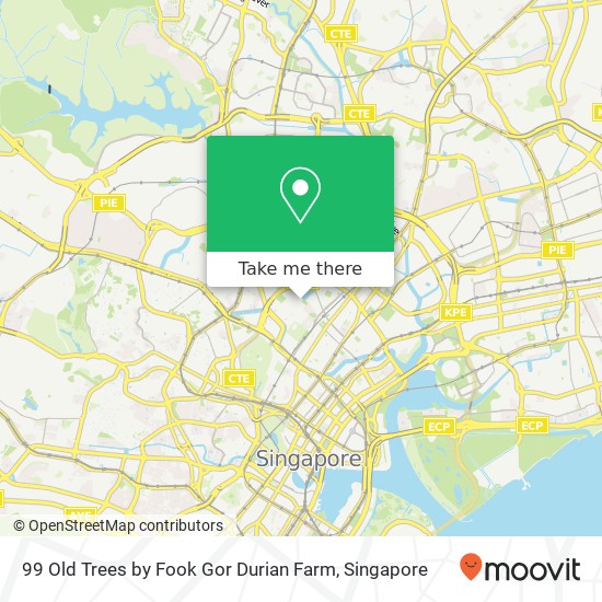 99 Old Trees by Fook Gor Durian Farm map