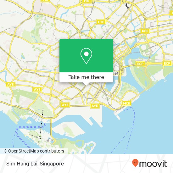 Sim Hang Lai map