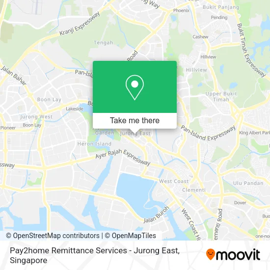 Pay2home Remittance Services - Jurong East地图