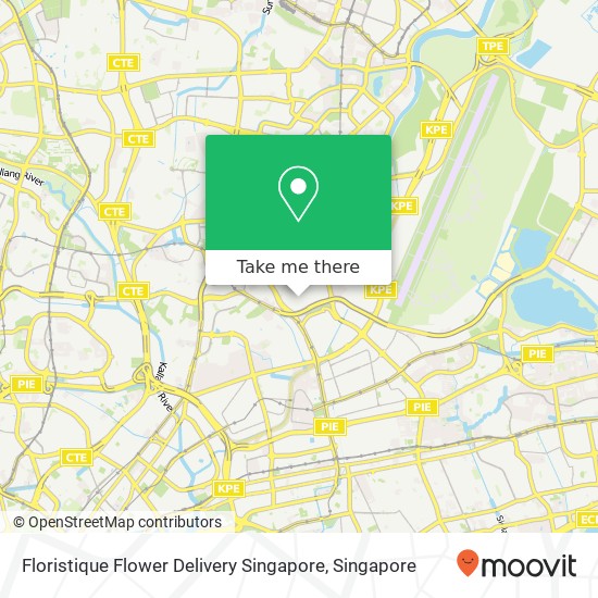 Floristique Flower Delivery Singapore map