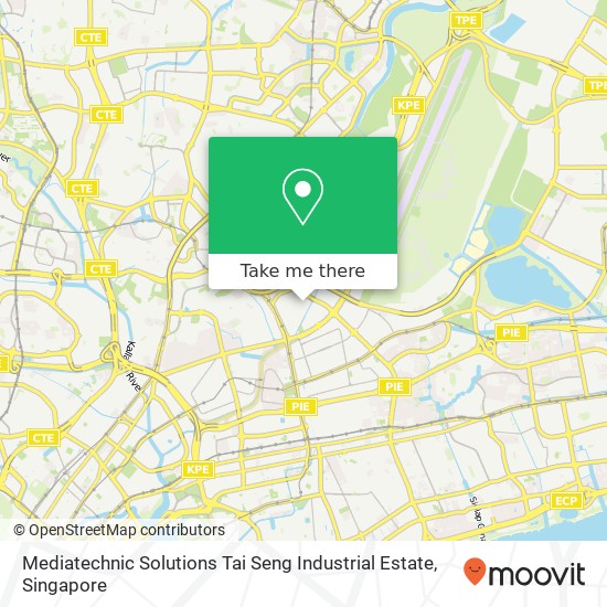 Mediatechnic Solutions Tai Seng Industrial Estate地图