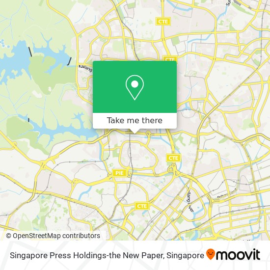 Singapore Press Holdings-the New Paper map