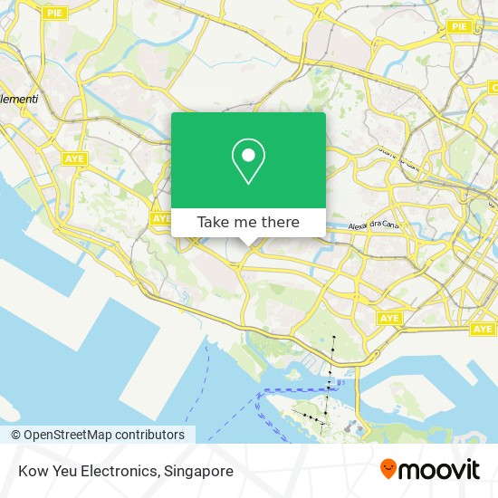 Kow Yeu Electronics map