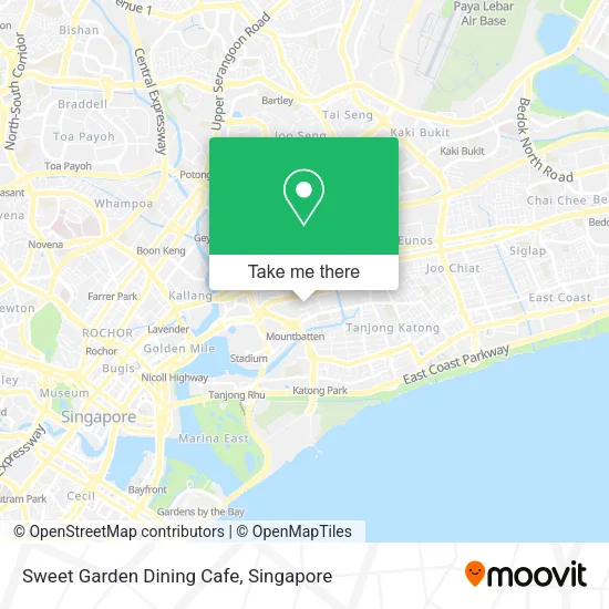 Sweet Garden Dining Cafe地图