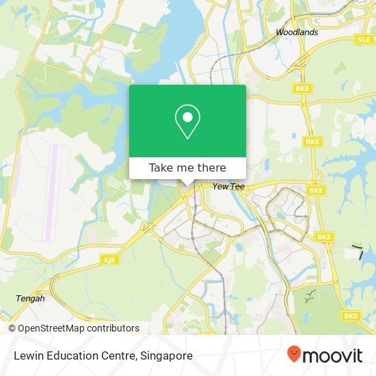 Lewin Education Centre map