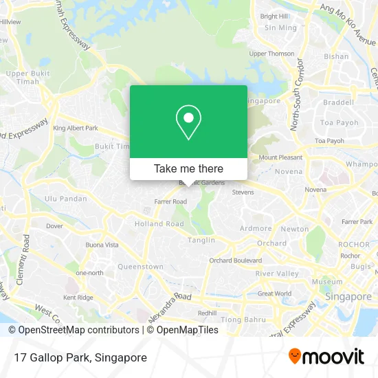 17 Gallop Park map
