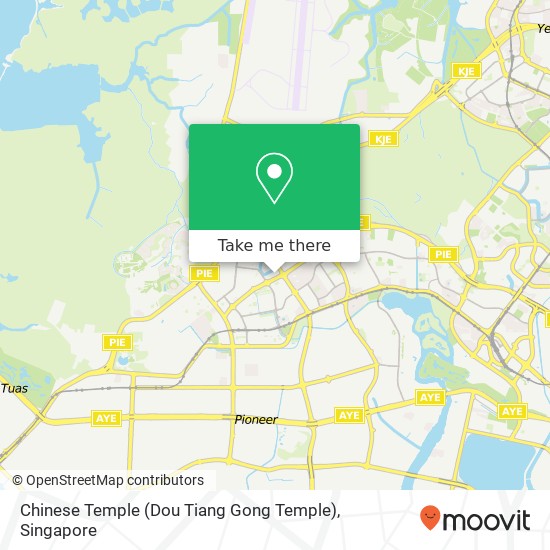 Chinese Temple (Dou Tiang Gong Temple) map