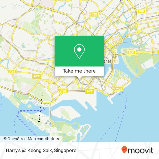 Harry's @ Keong Saik map