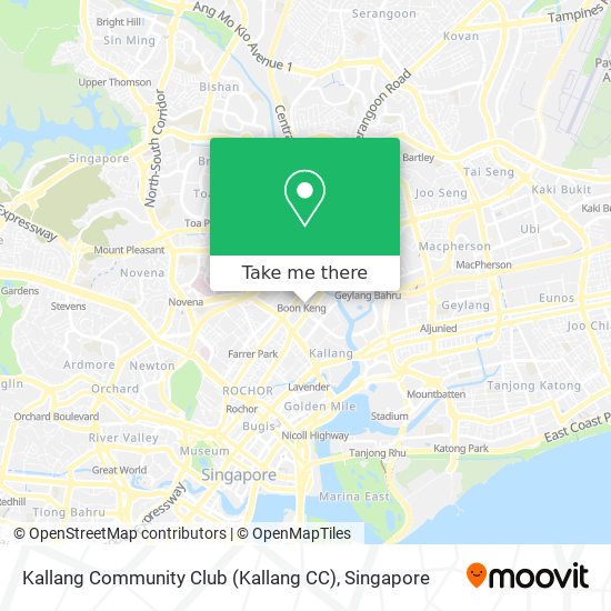 Kallang Community Club (Kallang CC)地图