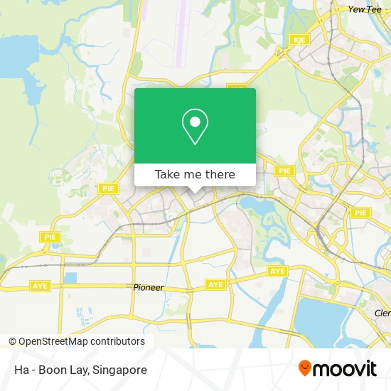 Ha - Boon Lay map