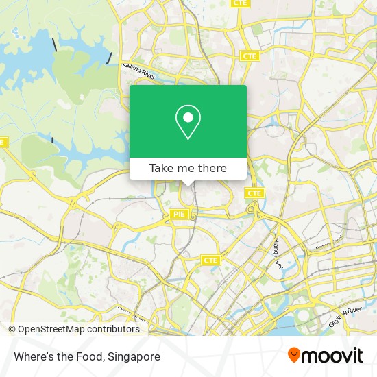 Where's the Food地图