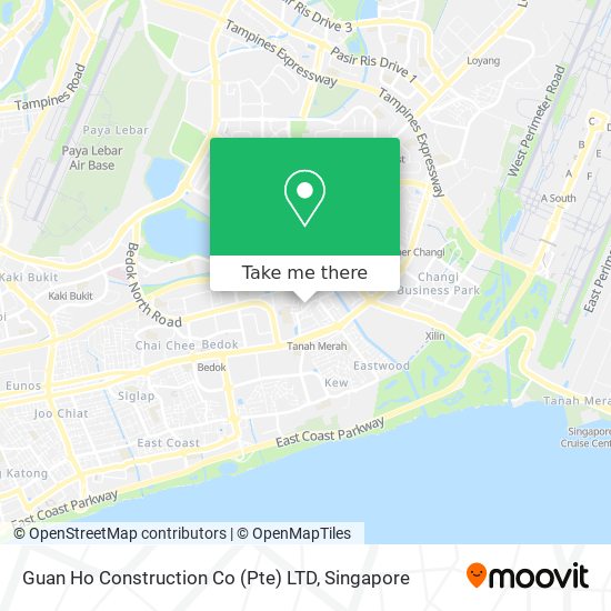Guan Ho Construction Co (Pte) LTD地图
