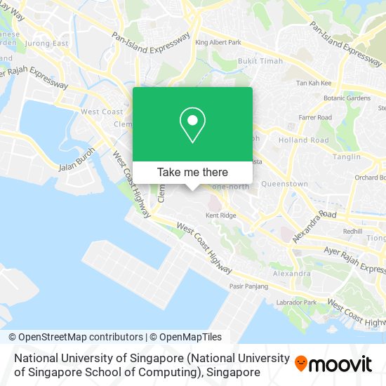 National University of Singapore (National University of Singapore School of Computing) map