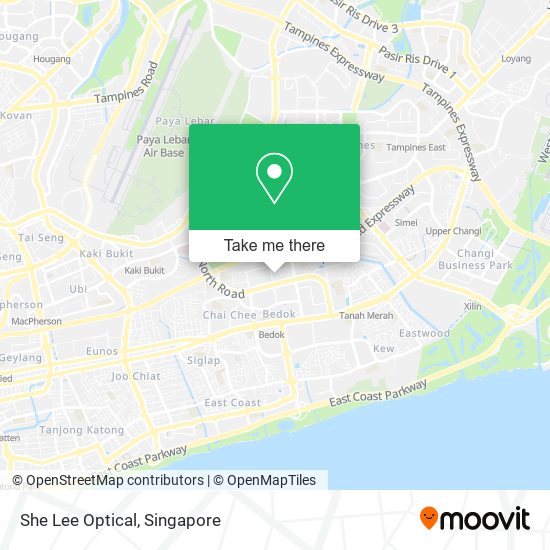 She Lee Optical map