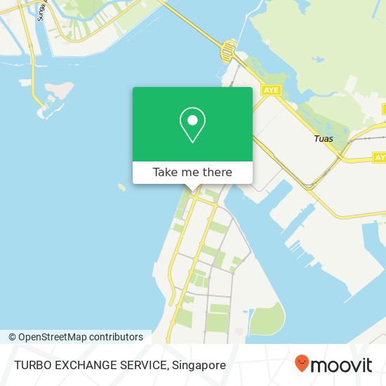 TURBO EXCHANGE SERVICE map