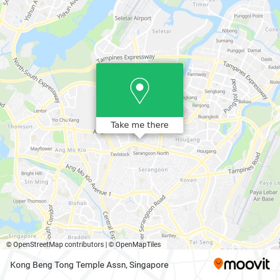 Kong Beng Tong Temple Assn map