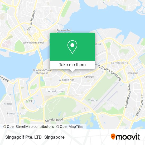 Singagolf Pte. LTD. map