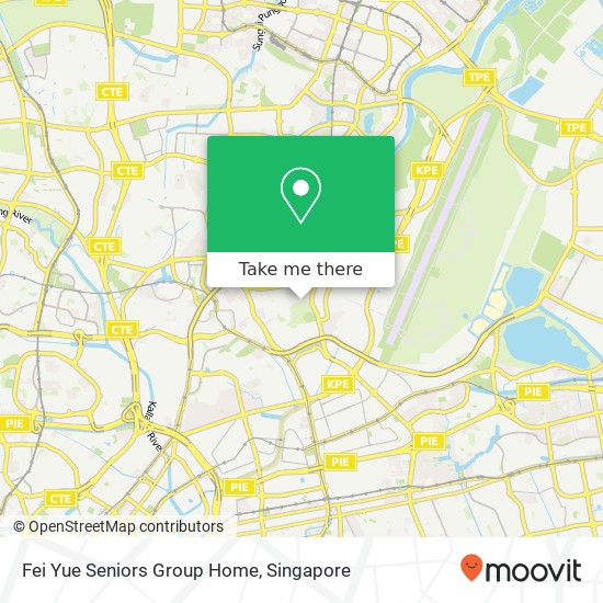 Fei Yue Seniors Group Home map
