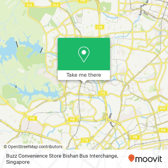Buzz Convenience Store Bishan Bus Interchange map