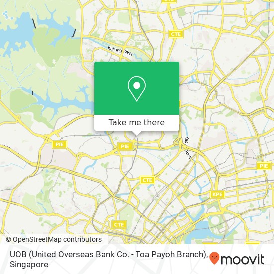 UOB (United Overseas Bank Co. - Toa Payoh Branch) map