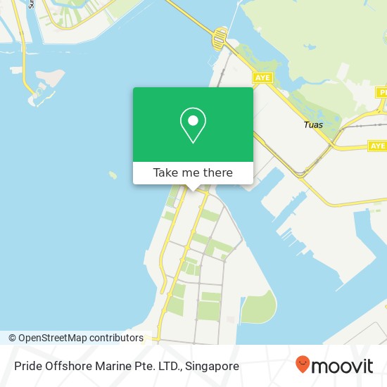 Pride Offshore Marine Pte. LTD. map