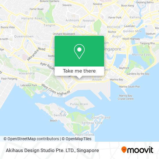 Akihaus Design Studio Pte. LTD. map