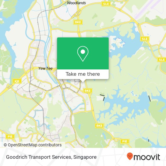 Goodrich Transport Services map