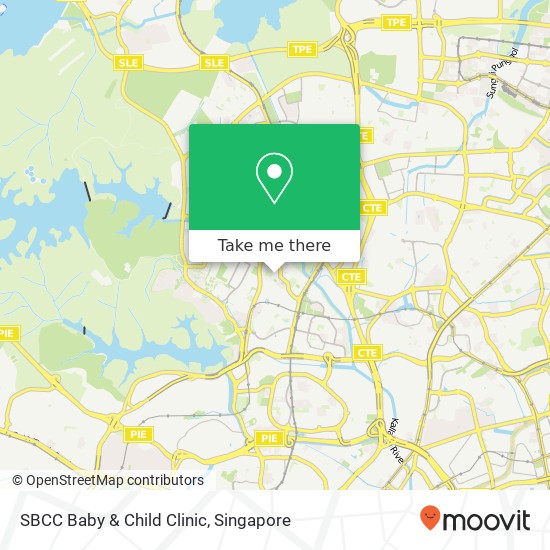 SBCC Baby & Child Clinic map