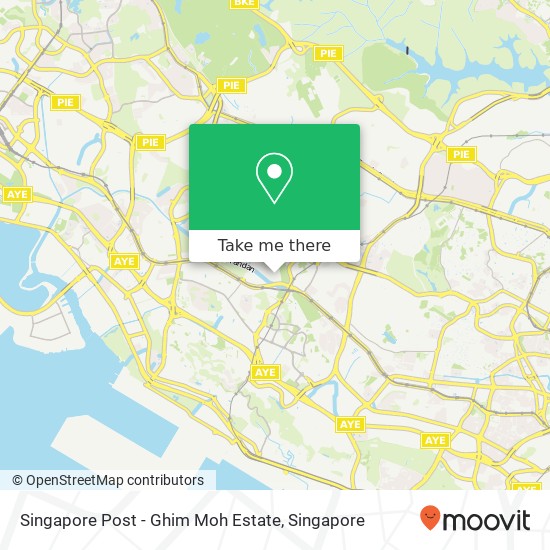 Singapore Post - Ghim Moh Estate地图