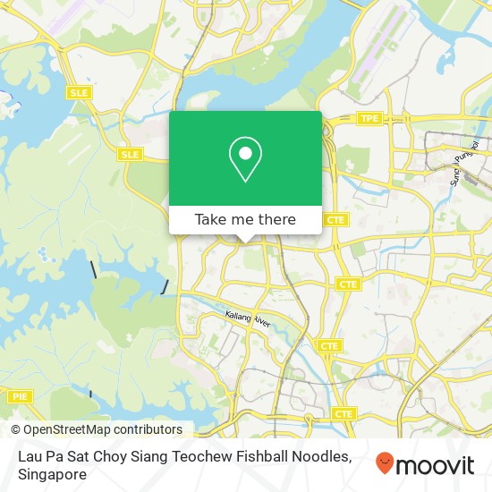 Lau Pa Sat Choy Siang Teochew Fishball Noodles地图