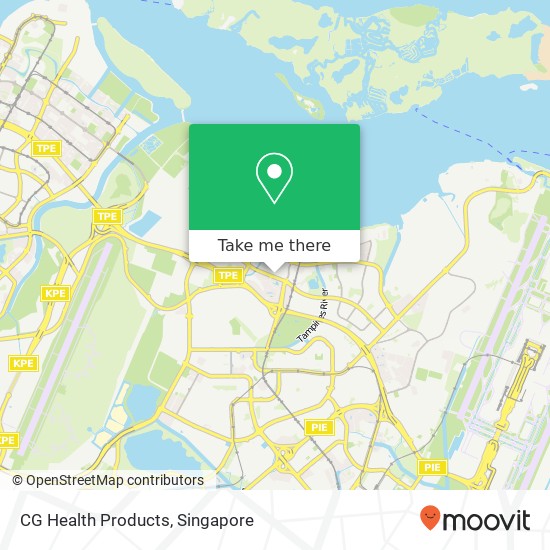 CG Health Products map