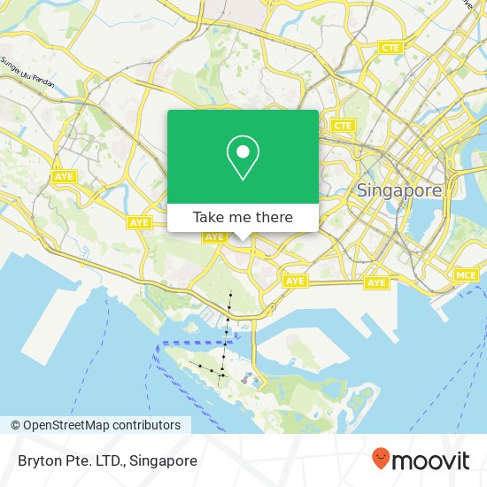 Bryton Pte. LTD. map