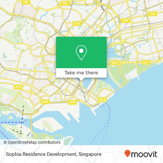 Sophia Residence Development map