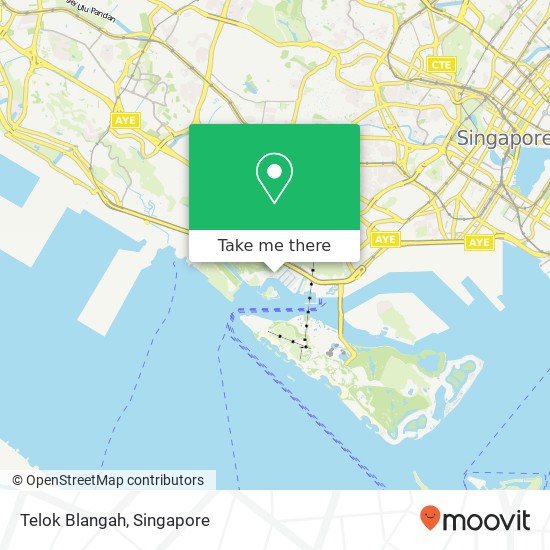 Telok Blangah map