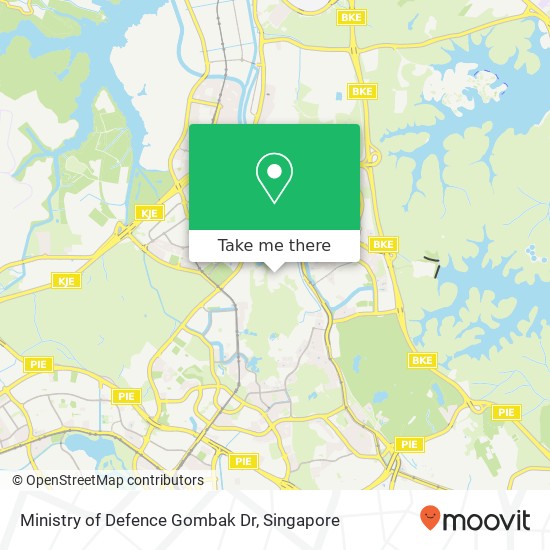 Ministry of Defence Gombak Dr地图