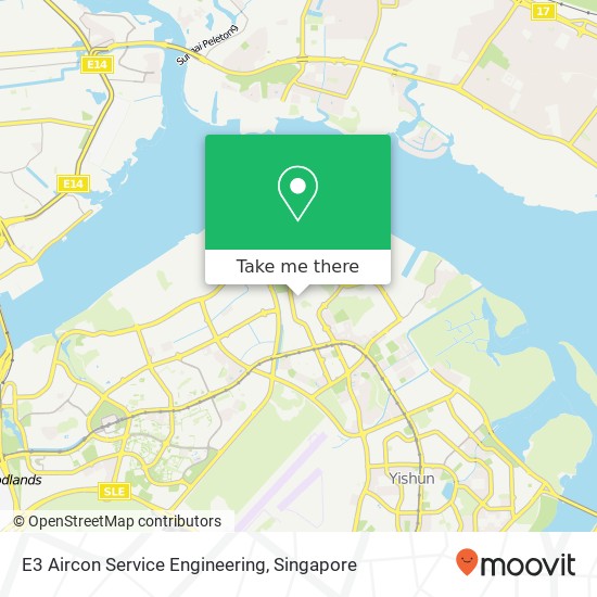 E3 Aircon Service Engineering map