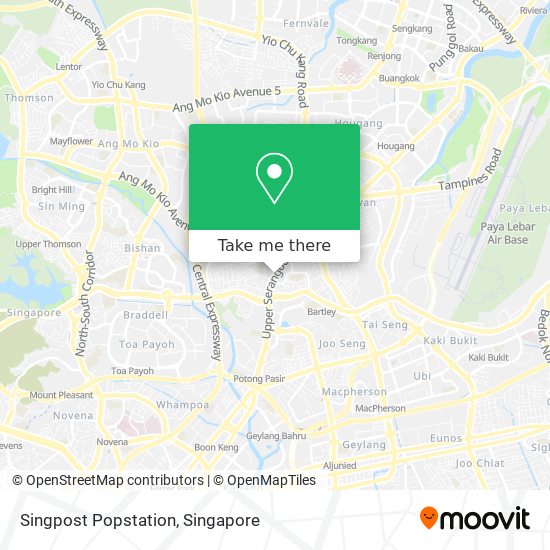 Singpost Popstation map