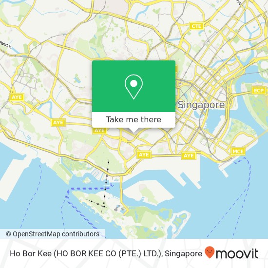 Ho Bor Kee (HO BOR KEE CO (PTE.) LTD.) map