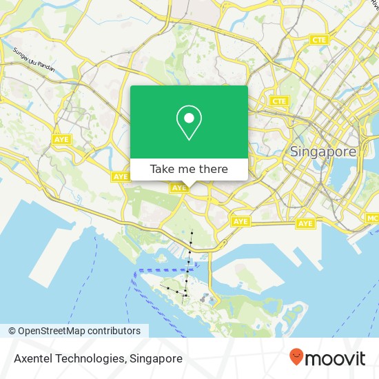 Axentel Technologies map