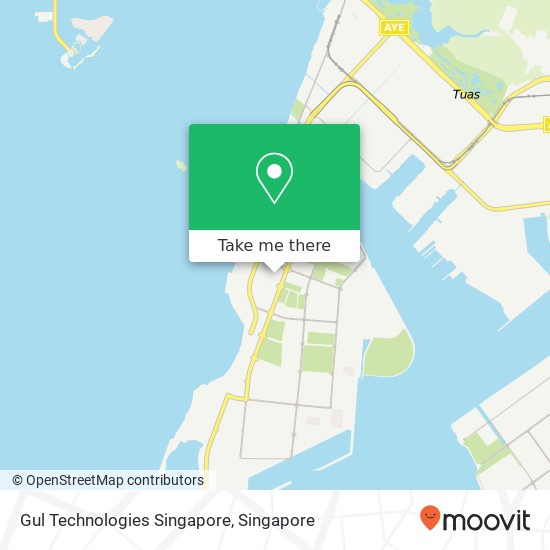 Gul Technologies Singapore map