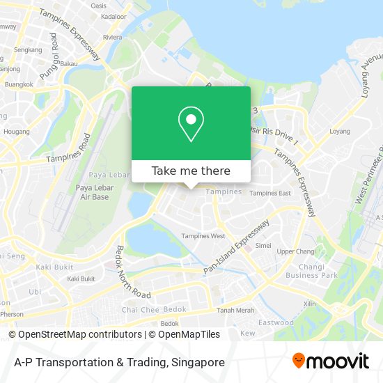 A-P Transportation & Trading map