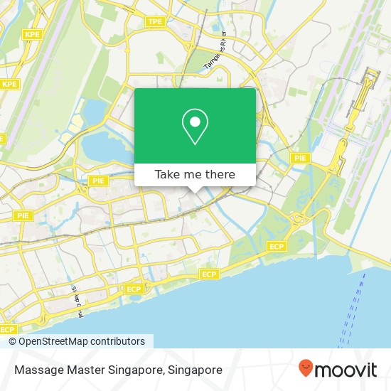 Massage Master Singapore地图