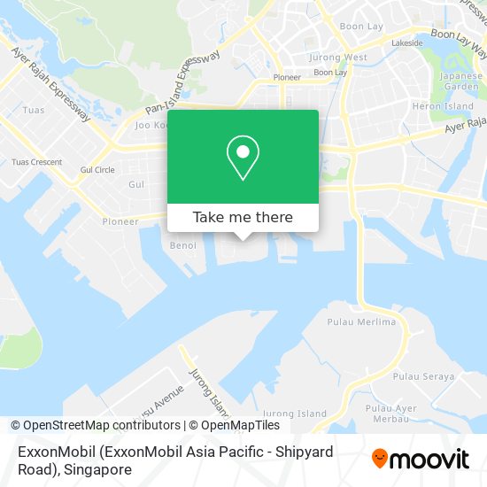 ExxonMobil (ExxonMobil Asia Pacific - Shipyard Road) map