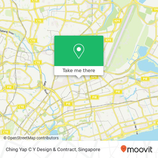 Ching Yap C Y Design & Contract map