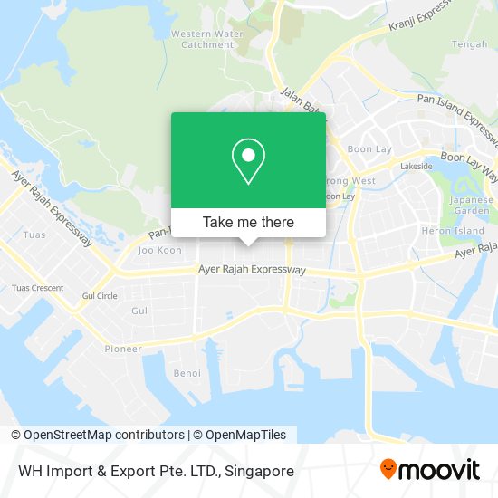 WH Import & Export Pte. LTD. map