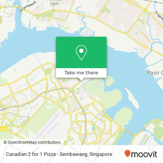 Canadian 2 for 1 Pizza - Sembawang map