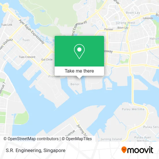 S.R. Engineering map