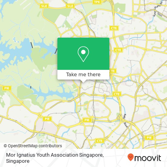 Mor Ignatius Youth Association Singapore map